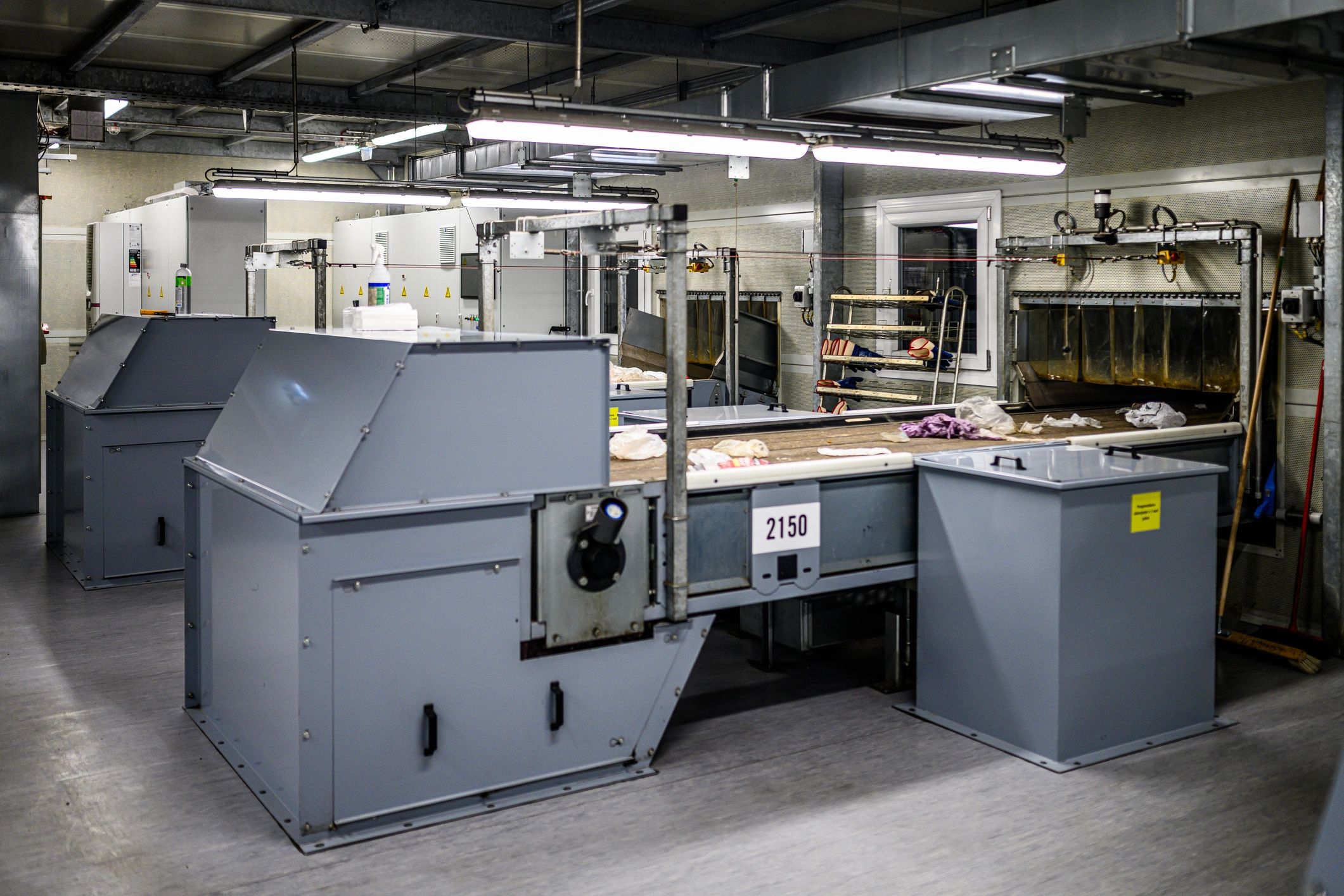 Industrial facility interior representing equipment maintenance and inspection