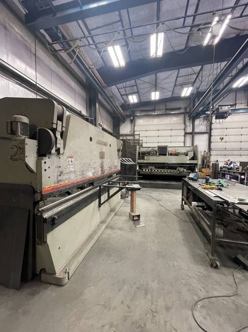 Shear brake and plasma cutting work at Luft Machine