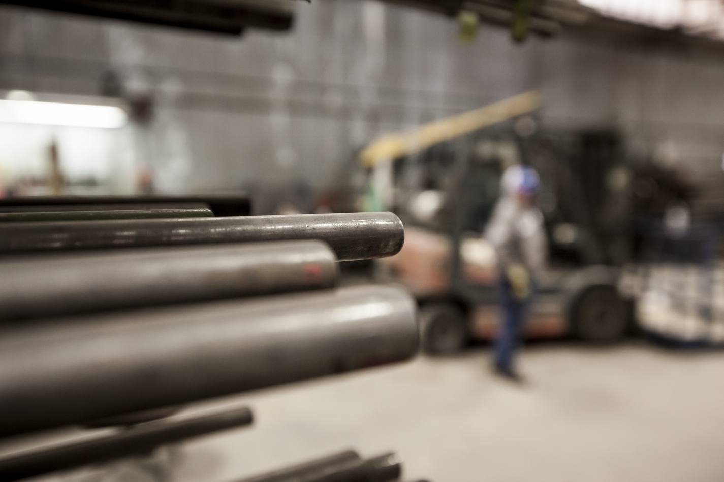 Formed metal part at Luft Machine